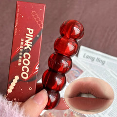 Long-Lasting Matte Lip Gloss, 1 Count Easy Coloring Lip Sticks, Girls and Women Makeup Accessories for All Occasions Lip Makeup