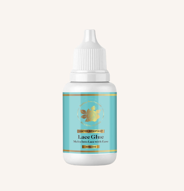 Wig Glue, Waterproof Lace Front Wig Glue, Transparent Lace Adhesive for Hair Replacement, Strong Hold