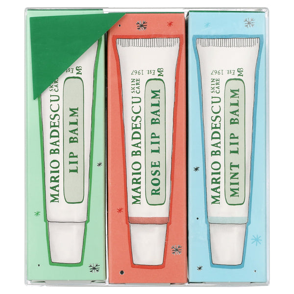 ($24 Value)  Lip Balm Trio Holiday Gift Set, 3 Ct