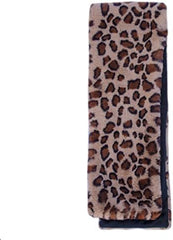 Women'S Faux Rex Rabbit Fur Pull through Scarf - Soft Fake Fur Accessory for Fall and Winter