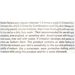 Glycolic Foaming Face Wash Cleanser, 6 Fl Oz