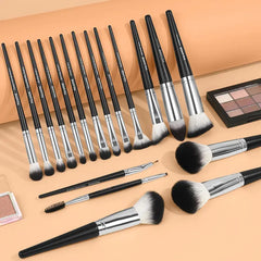 Makeup Brush Set with Storage Bag, 1 Set Versatile Soft Makeup Brushes with Soft Bristles & Comfortable Grip, Cosmetic Brush Set, Makeup Accessories