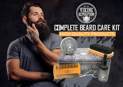 - Beard Care Kit for Men - Ultimate Grooming Kit with Beard Balm, Beard Oil, Beard & Mustache Scissors