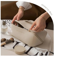 Summer Cosmetic Makeup Bag, 1 Count Large Capacity Travel Makeup Storage Bag, Makeup Organizer, Girls and Women Makeup Accessories, Summer Gifts