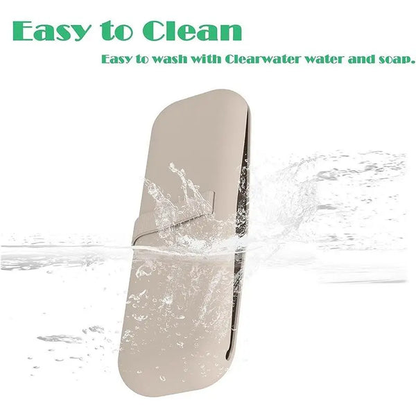 Travel Makeup Brush Holder, 1 Piece Creative Silicone Cosmetic Bag for Makeup Tools Organizer, Portable Makeup Bag, Makeup Accessories