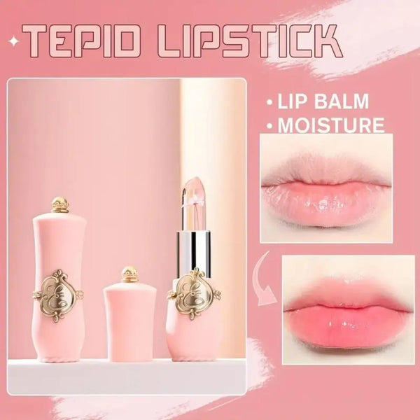 Color Changing Moisturizing Lipstick (1 Piece), Non-Stick Cup Matte Lipstick for All Occasions Lip Makeup, Girls and Women Makeup Accessories