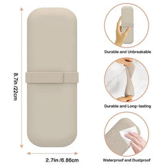 Travel Makeup Brush Holder, 1 Piece Creative Silicone Cosmetic Bag for Makeup Tools Organizer, Portable Makeup Bag, Makeup Accessories