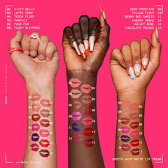 Smooth Whip Matte Lip Cream, Long Lasting Liquid Lipstick, Latte Foam