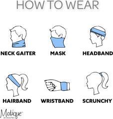 22 Inch Cotton Paisley Bandana