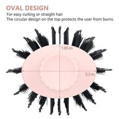 One-Step Blow Dryer Brush & Volumizer Hot Air Brush, Pink Hair Dryer Brush