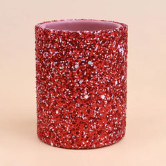 Glitter Makeup Brush Organizer, 1 Count Dust-Proof Makeup Brush Storage Box, Multi-Use Makeup Accessories for Home, Makeup Brush Holder, Makeup Brush Storage Box