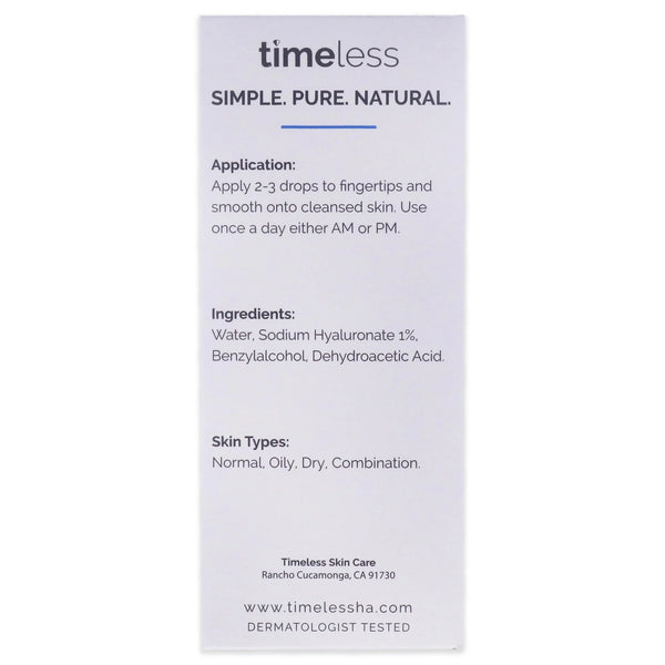 Hyluronic Acid 100% Pure Serum 1Oz