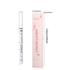 Long Lasting Liquid Eyeliner, Quick Drying Fine Tip Eyeliner Pen, Easy to Apply for Eye Makeup, Professional Daily Eye Makeup Accessories, Cosmetic Gift for Music Festival Makeup