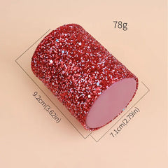 Glitter Makeup Brush Organizer, 1 Count Dust-Proof Makeup Brush Storage Box, Multi-Use Makeup Accessories for Home, Makeup Brush Holder, Makeup Brush Storage Box