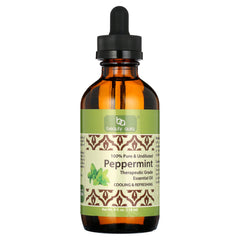 100% Pure Therapeutic Grade Essential Oil Peppermint 4Oz