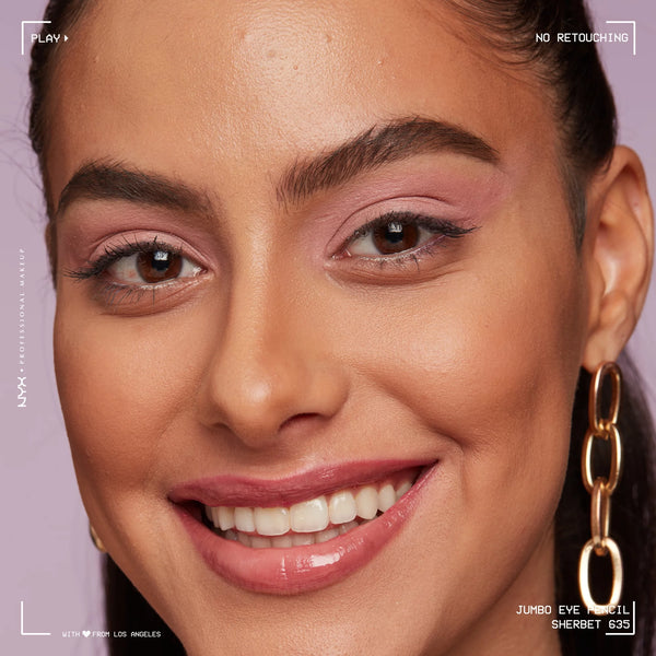 Jumbo Eye Pencil, All-In-One Eyeshadow and Eyeliner Multi-Stick, Sherbert, 0.18 Oz.