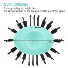One-Step Hair Dryer Brush & Volumizer Hot Air Brush, Green Blow Dryer Brush
