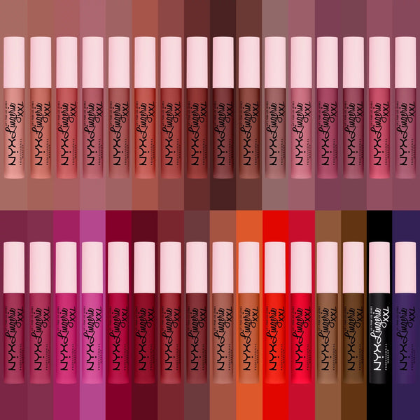 Lip Lingerie XXL Smooth Matte Liquid Lipstick, 16Hr Longwear, Naughty Noir