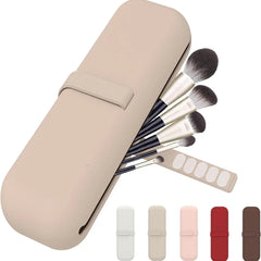 Travel Makeup Brush Holder, 1 Piece Creative Silicone Cosmetic Bag for Makeup Tools Organizer, Portable Makeup Bag, Makeup Accessories