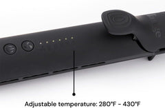 Le Duo Grande 360° Airflow Styler | 2-In-1 Curling Wand & Titanium Flat Iron Hair Straightener