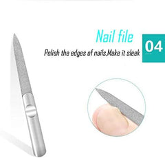 Fingernail Clippers,Toe Nail Clippers, Nail Clipper,Nail Clippers for Thick Nails,Nail Clippers Set for Podiatrist/Ingrown/Seniors/Professional(7Pack)