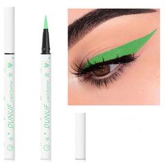Long Lasting Liquid Eyeliner, Quick Drying Fine Tip Eyeliner Pen, Easy to Apply for Eye Makeup, Professional Daily Eye Makeup Accessories, Cosmetic Gift for Music Festival Makeup