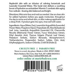 Facial Spray Aloe Chamomile and Lavender, 8 Fl Oz