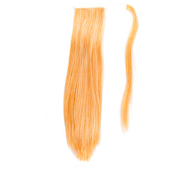 Clip in Ponytail Extension Wrap Around Long Straight Pony Tail Hair 28 Inch Synthetic Hairpiece - Various colors