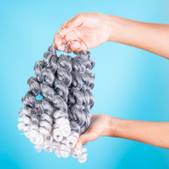 Crochet Braids Hair 2X Ringlet Wand Curl  3 Packs 8 inch curl Twist Braiding Hair extension crochet Hair In a Variety of Color