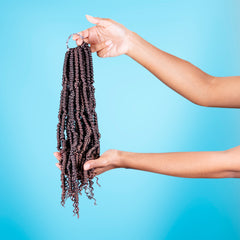 10 Inch Pre-twisted Passion Twist Crochet Hair 6 Packs for Black Women In Different of col