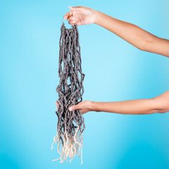 18 Inch 6 Packs Soft Faux  Locs Crochet Pre-looped Goddess Locs For Black Women Synthetic Hair Extension 18 Inches in Variety Of Colors