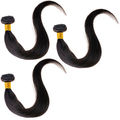 10A Straight Bundles Brazilian Virgin Human Hair 18 20 22 Inch 100% Unprocessed Weave