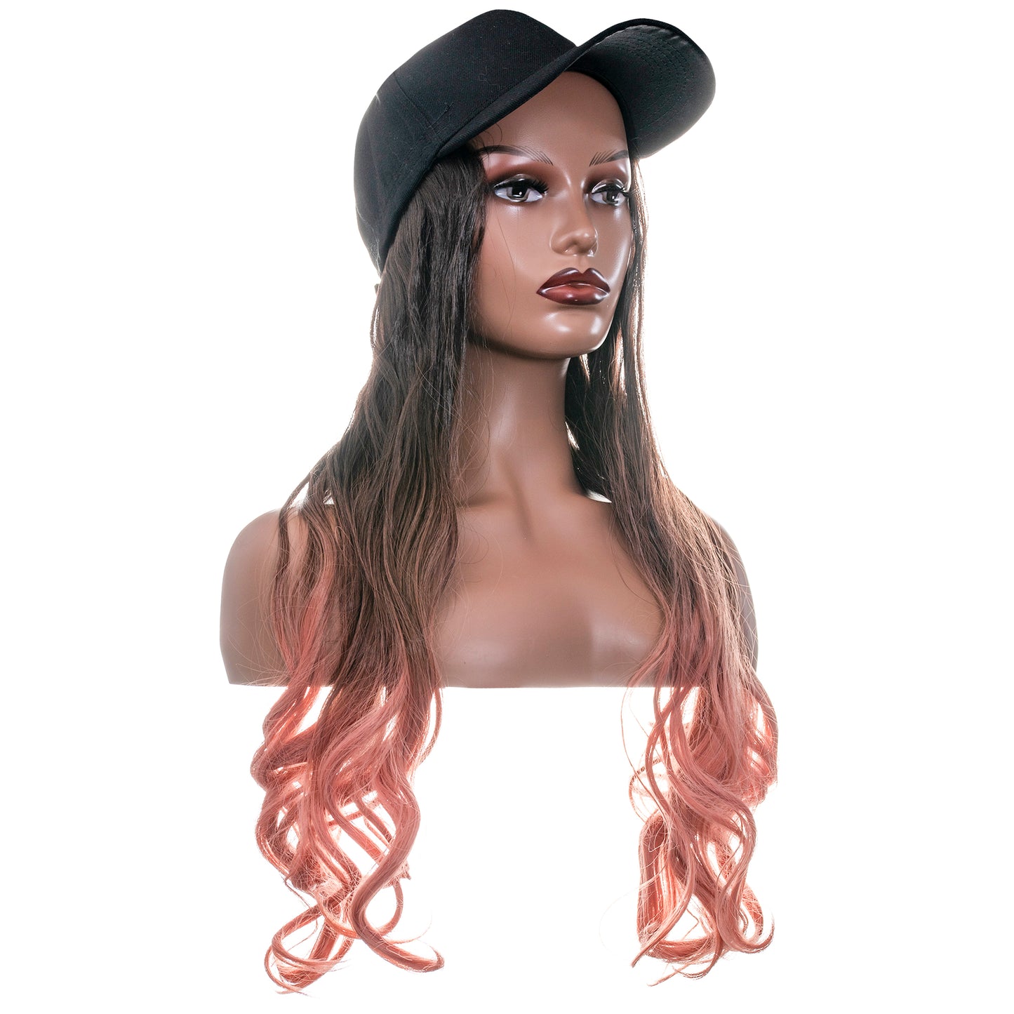 Budding Rose Company Baseball Cap or Barrett with Hair Extensions